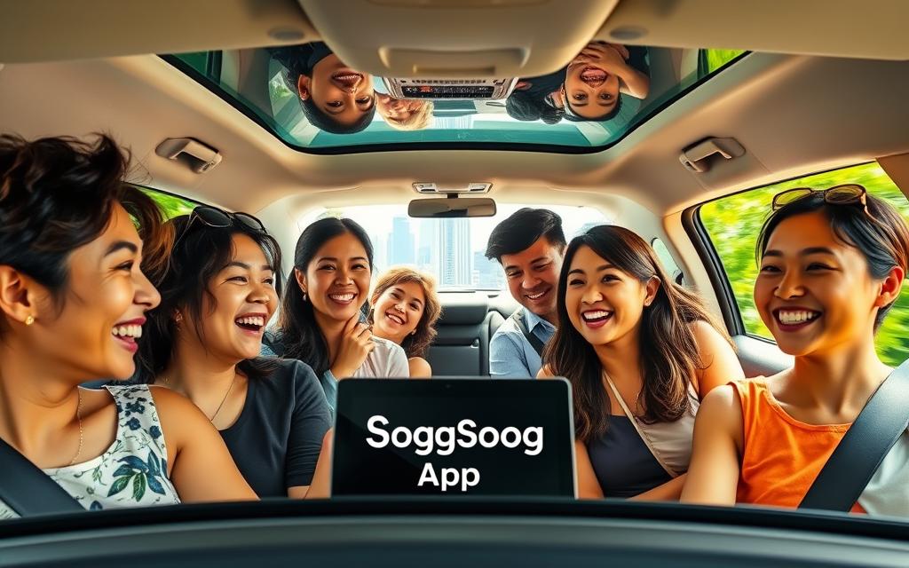 eco-friendly ridesharing app